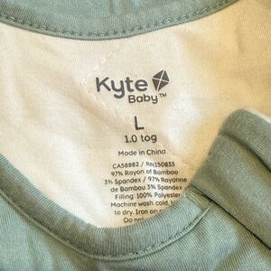 Kyte BABY Sage Green Sleep Sack